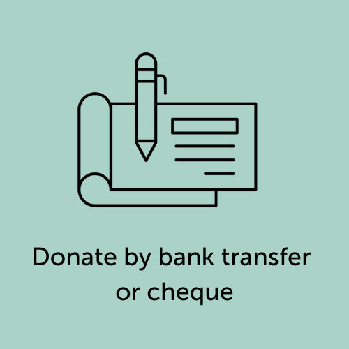 Donate by cheque