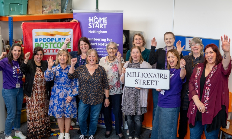 Postcode lottery funding