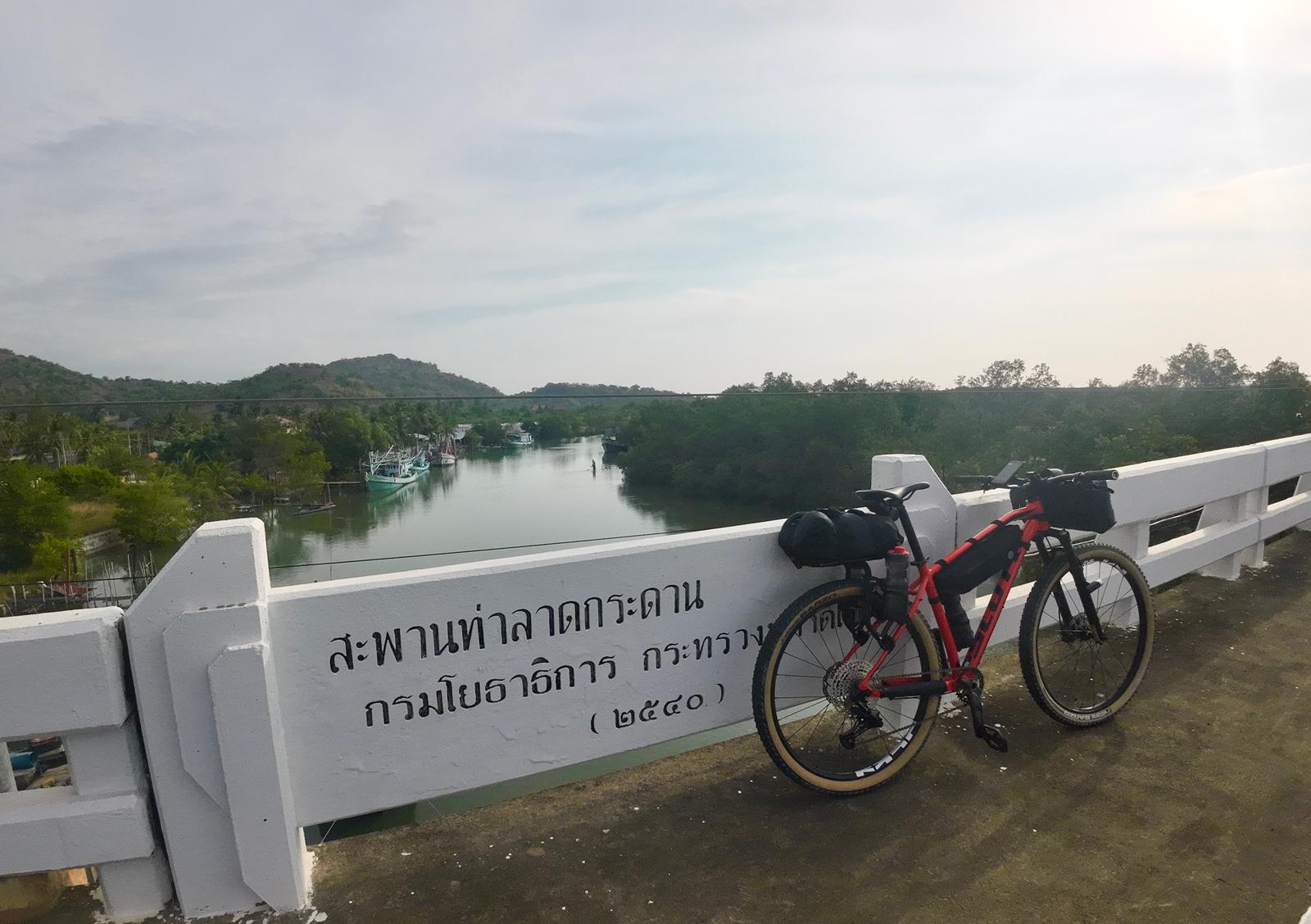 Stuart charity Thailand to Singapore cycle ride